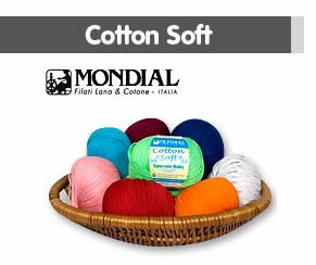włóczka Cotton Soft Lane Mondial